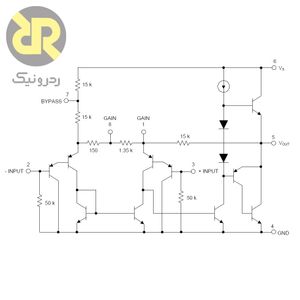 آمپلی فایر صوتی LM386