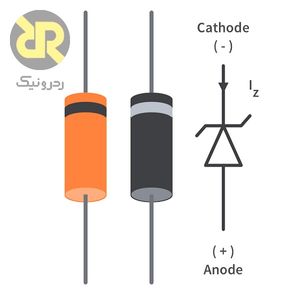 دیود زنر نیم وات 7.5V