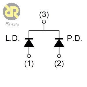 دیود لیزری 10 میلی وات RLD65MZT2