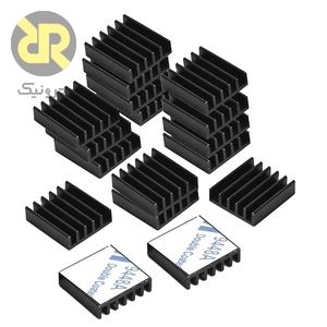 هیت سینک آنودایز آلومینیومی 14x14x6 میلی متر