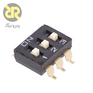 دیپ سوئیچ 3 کانال A6S-3104-H SMD