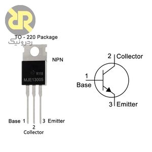 ترانزیستور قدرت 400 ولت 4 آمپر MJE-13005 نوع NPN