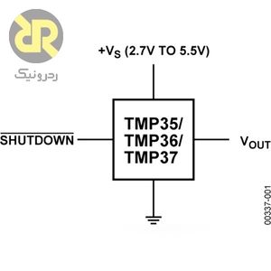 سنسور دما TMP36GT9Z