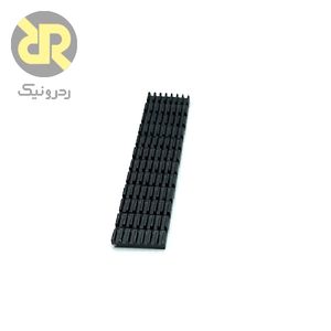 هیت سینک آلومینیومی مشکی 70x22x3 میلی متر