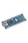 Arduino compatible development board with Nano-based microcontroller USB serial converter ATmega328P and CH340