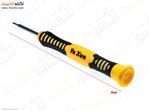 پیچ گوشتی چهارسو یاکسون مدل  YAXUN NO.02 1.5*40MM
