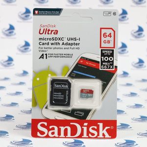 کارت حافظه Sandisk microSD Ultra A1 64GB