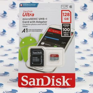 کارت حافظه Sandisk microSD Ultra A1 128GB