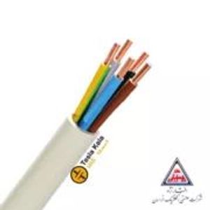 کابل مفتولی (زمینی) مسی نمره 1.5×5 برند افشار نژاد خراسان ( یک متر )