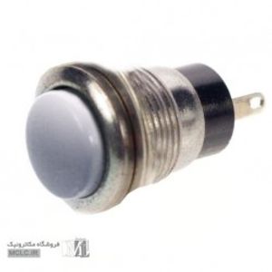 شستی گل فلزی کوچک سفید