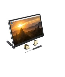 نمایشگر 10.1 اینچ رنگی با تاچ خازنی 1280x800 با ورودی HDMI مخصوص رزبری پای