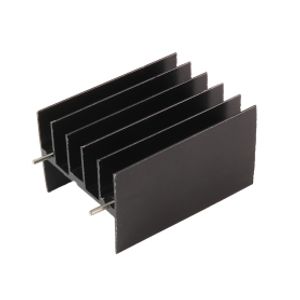 هیت سینک آلومینیومی مشکی 40x30x23mm