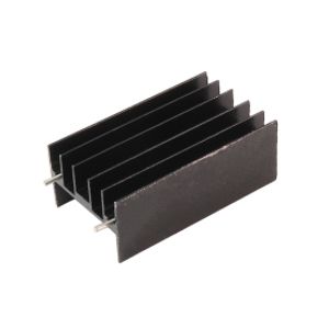 هیت سینک آلومینیومی مشکی 40x23x15mm