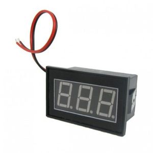 ولت متر پنلی 2.5 تا 30 ولت دی سی دیجیتال