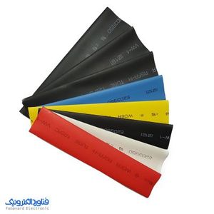 وارنیش حرارتی سایز 4mm(سفید) یک متر