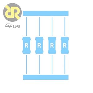 بسته 50 تایی مقاومت 1 کیلو اهم 5% – 1/4 W