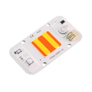 LED COB آفتابی - فول اسپکتروم رشد گیاه 50W 220V سایز 7540 طرح D
