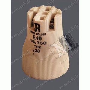 سرپیچ سرامیکی تونلی E40 کارتن 48 عددی