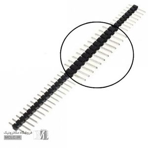 پین هدر نری 40*1 معمولی مشکی