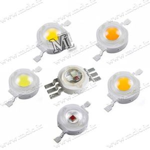 پاور LED ال ای دی یک وات سفید مهتابی مرغوب 6500 کلوین 110-120 لومن 1W