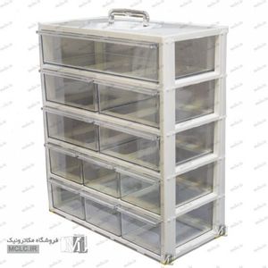 پالت 11 کشوی کریستالی - 3 سایز
