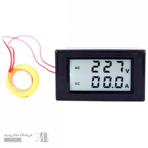 ولت متر آمپرمتر دیجیتال 500 ولت 100 آمپر متناوب