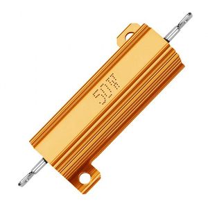 مقاومت 50 وات 1 اهم 5 درصد صنعتی | هیت سینک دار 1R