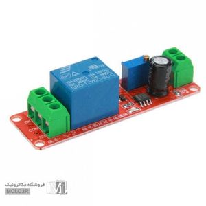 ماژول تایمر 12 ولت  با NE555 و خروجی رله