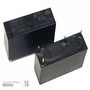 رله چهار پین 24 ولت 5 آمپر امرون G5NB-1A-E