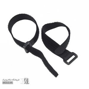 بست کابل پارچه ای قلاب دار تکی
