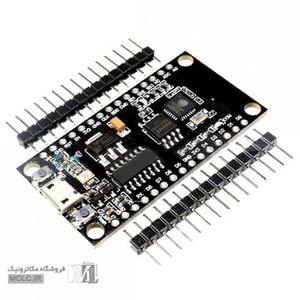 برد توسعه NODEMCU با ماژول وای فای ESP8266 و مبدل CH340