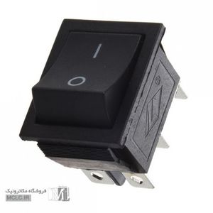 کلید راکر بزرگ مشکی درجه دو