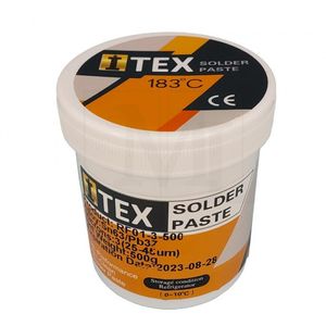 خمیر قلع آی تکس 500 گرمی 183 درجه سانتی گراد