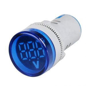 چراغ | لامپ سیگنال آبی با ولتمتر