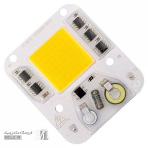 های پاور ال ای دی سی او بی 50 وات ورودی برق شهر آنتی اسپایک رنگ آفتابی