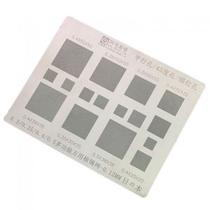 شابلون یونیورسال ریبال BGA  ضخامت 0.12 میل سایز 0.5 0.4 0.35 0.3 ساخت AMAOE