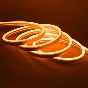 ریسه نئون فلکسی نارنجی - 100 سانتی متری