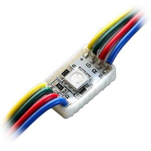 LED بلوکی RGB تک چیپ 5050 بیست عددی