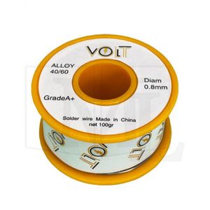 سیم قلع | لحیم  ولت 0.8 میلی متر 100 گرمی VOLT