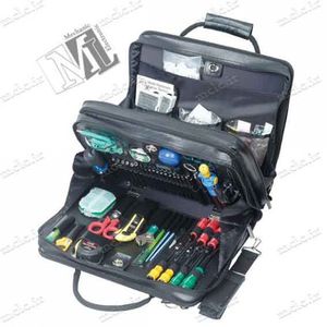 کیف ابزار شبکه پروسکیت 1PK-19382B - کیف چرمی با لوازم