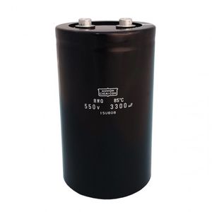 خازن الکترولیت پیچی 3300 میکروفاراد 550 ولت نیپون NIPPON ژاپن