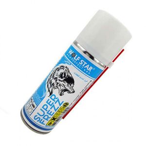 اسپری فریزکننده قطعات ولف استار