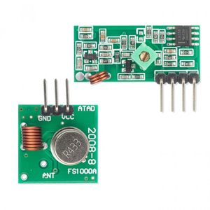 ماژول فرستنده و گیرنده ASK رادیویی 433 مگاهرتز