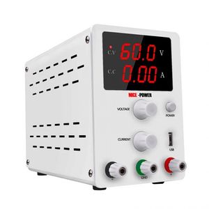 منبع تغذیه آزمایشگاهی NICE POWER R-SPS605 سوئیچینگ 60 ولت 5 آمپر با پورت USB