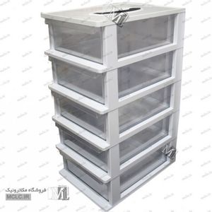 پالت 5 کشوی کریستالی - کشو بزرگ