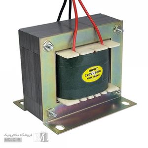 ترانسفورماتور 220 به 12 ولت 10 آمپر دوبل | 2 خروجی