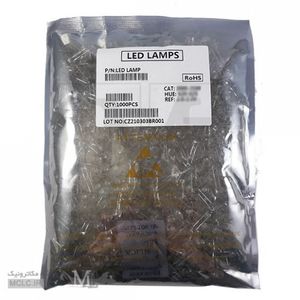 LED کلاهی سبز چیپ بزرگ | دو چیپ مارک LED LAMPS بسته 1000 عددی