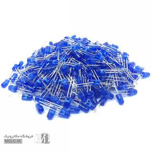 LED مات آبی 5 میلیمتر بسته 1000عددی مارک LED LAMPS