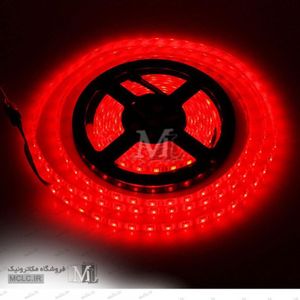 LED SMD 5050 60PCS نواری قرمز رول 5 متری