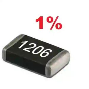 مقاومت 10 1% اهم  SMD 1206 100 10ohm